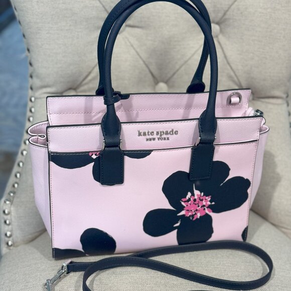 Medium Satchel Kate Spade Cameron Grand Flora Crossbody Kate Spade